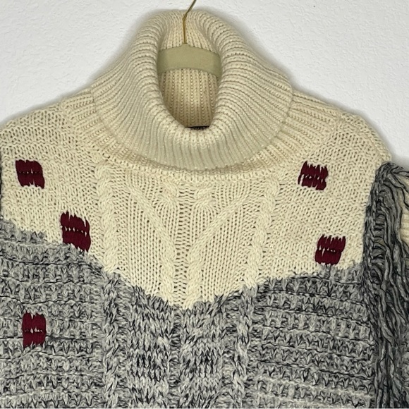 Scotch & Soda sweater sz XS wool knit short sleeve fringe style 134715 - Picture 2 of 10